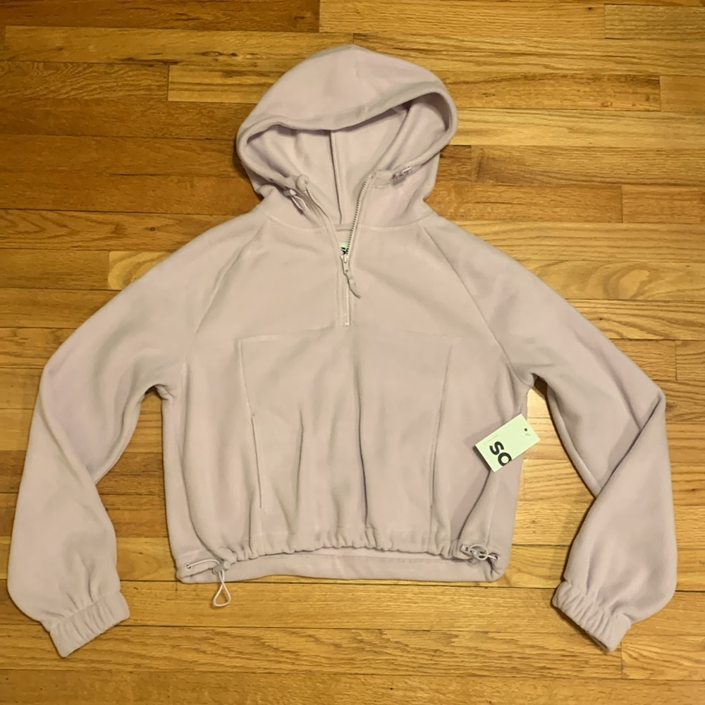SO cropped fleece